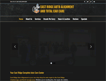 Tablet Screenshot of eastridgealignment.com